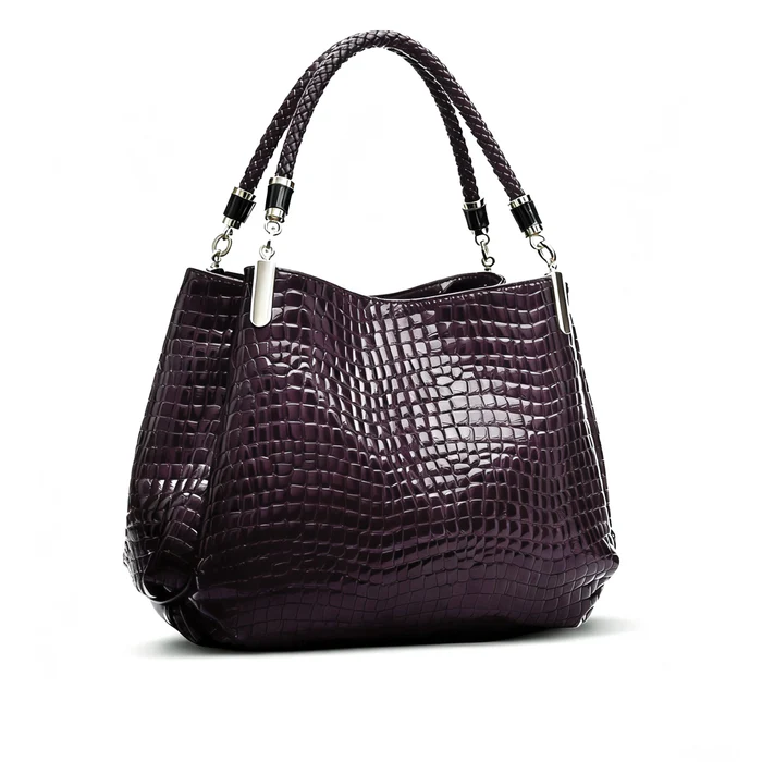 #159 Croc Elegance Tote - 图片 2
