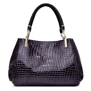 #159 Croc Elegance Tote